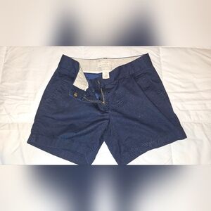 J. Crew, Size 0, Navy Blue Women's Shorts
